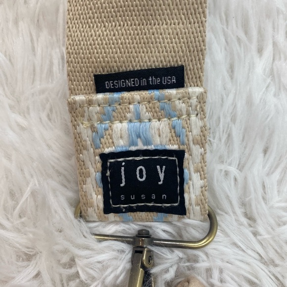 NWOT! Susan Joy Vegan Leather Kate Crossbody Wristlet Clutch with Extra Strap! - Picture 9 of 11